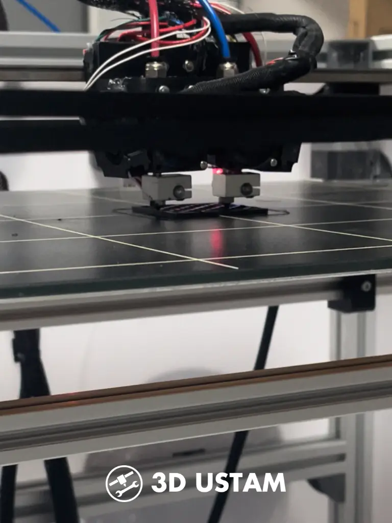 Custom Dual Hotend 3D Yazıcı Üretimi